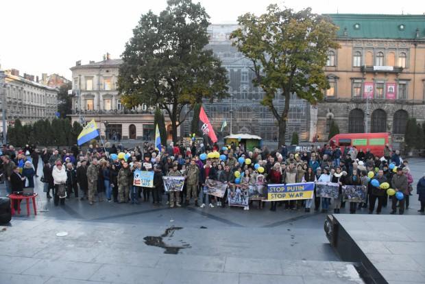 StopPutinsWarInUkraine - Львів