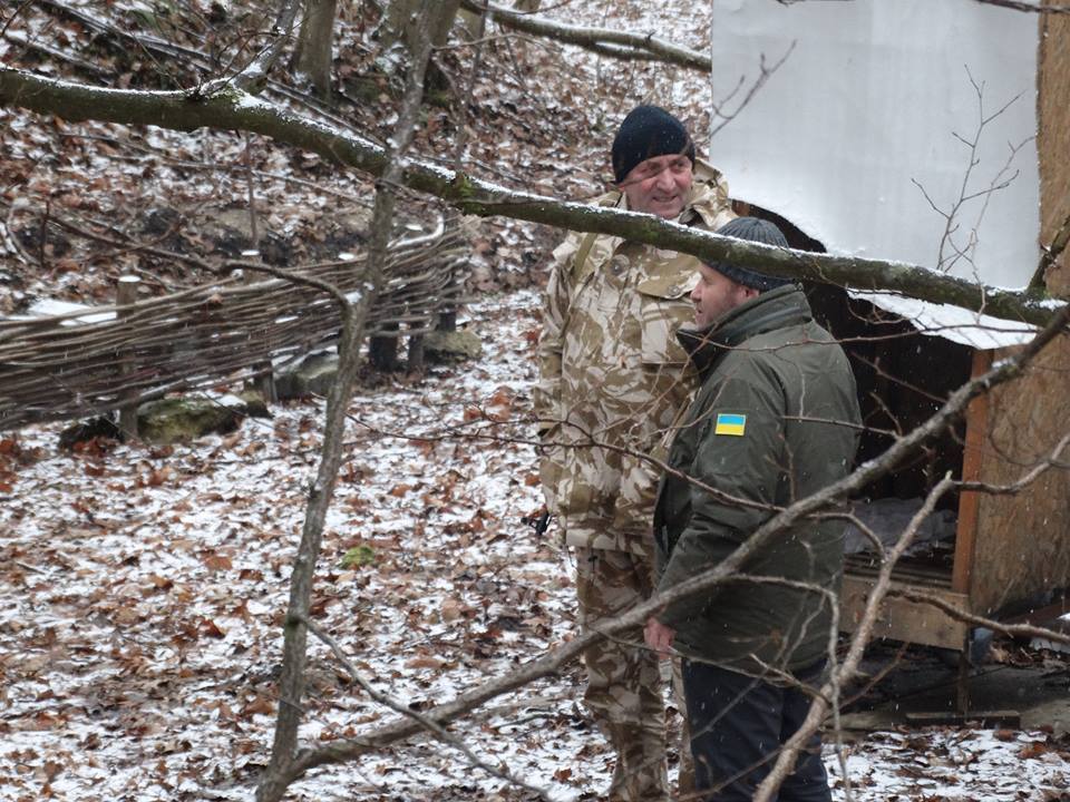 Дмитро Ярош на Прикарпатті