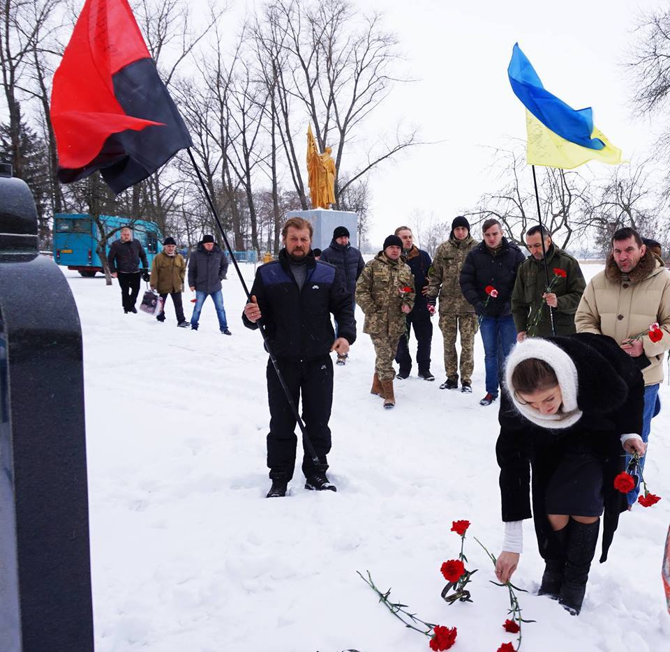 Побратими Сумщини вшанували пам'ять героя-земляка