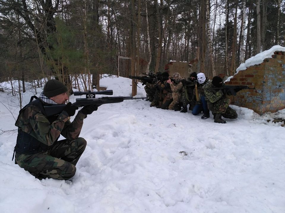 Вишкіл загону тероборони УДА на Сумщині