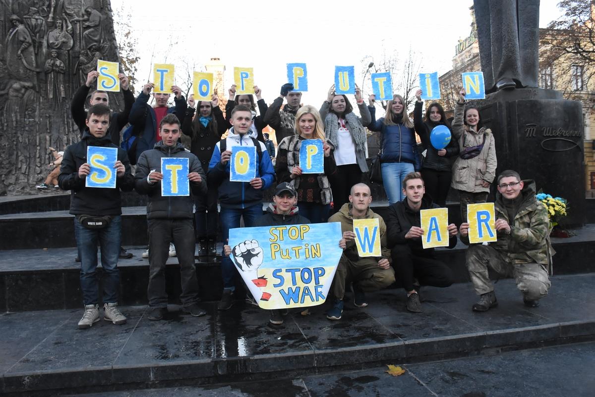 StopPutinsWarInUkraine - Львів