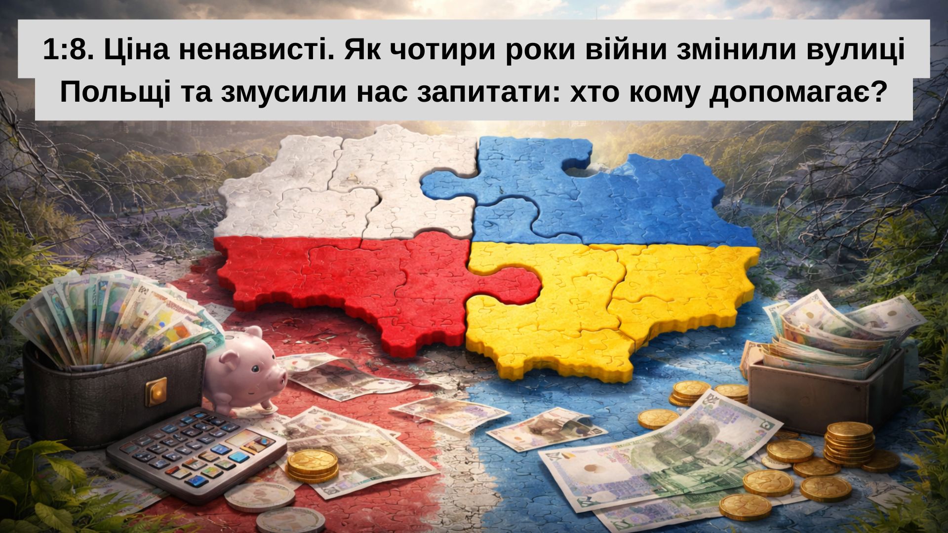 1:8. Ціна ненависті. Як чотири роки війни змінили вулиці Польщі та змусили нас запит...